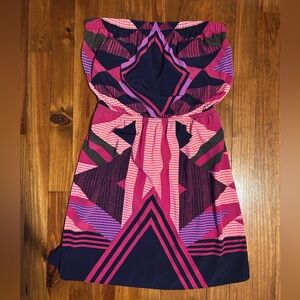 EUC Express Pink and Purple Women’s Dress
